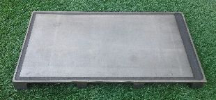 Bistecchiera Barbecue Liscia, Levigata, Cm 55x31