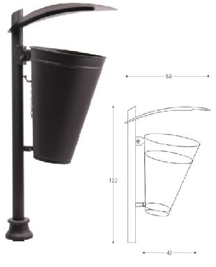 Cestino Cono Cod. 573