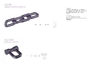 ghisa Grillo per catena in acciaio inox